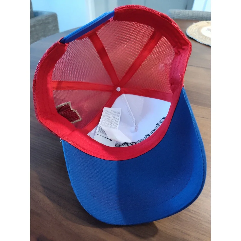 Glickenhaus Racing Trucker Hat Red White Blue Snapback Motul Sponsor‎ Cap